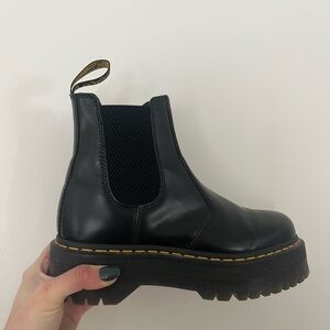 Dr. Martens Platform Chelsea Boots | Size 8